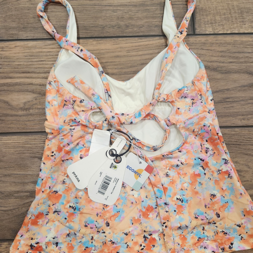 Prana Multicolor Women's Swim Top - Picture 2 of 2